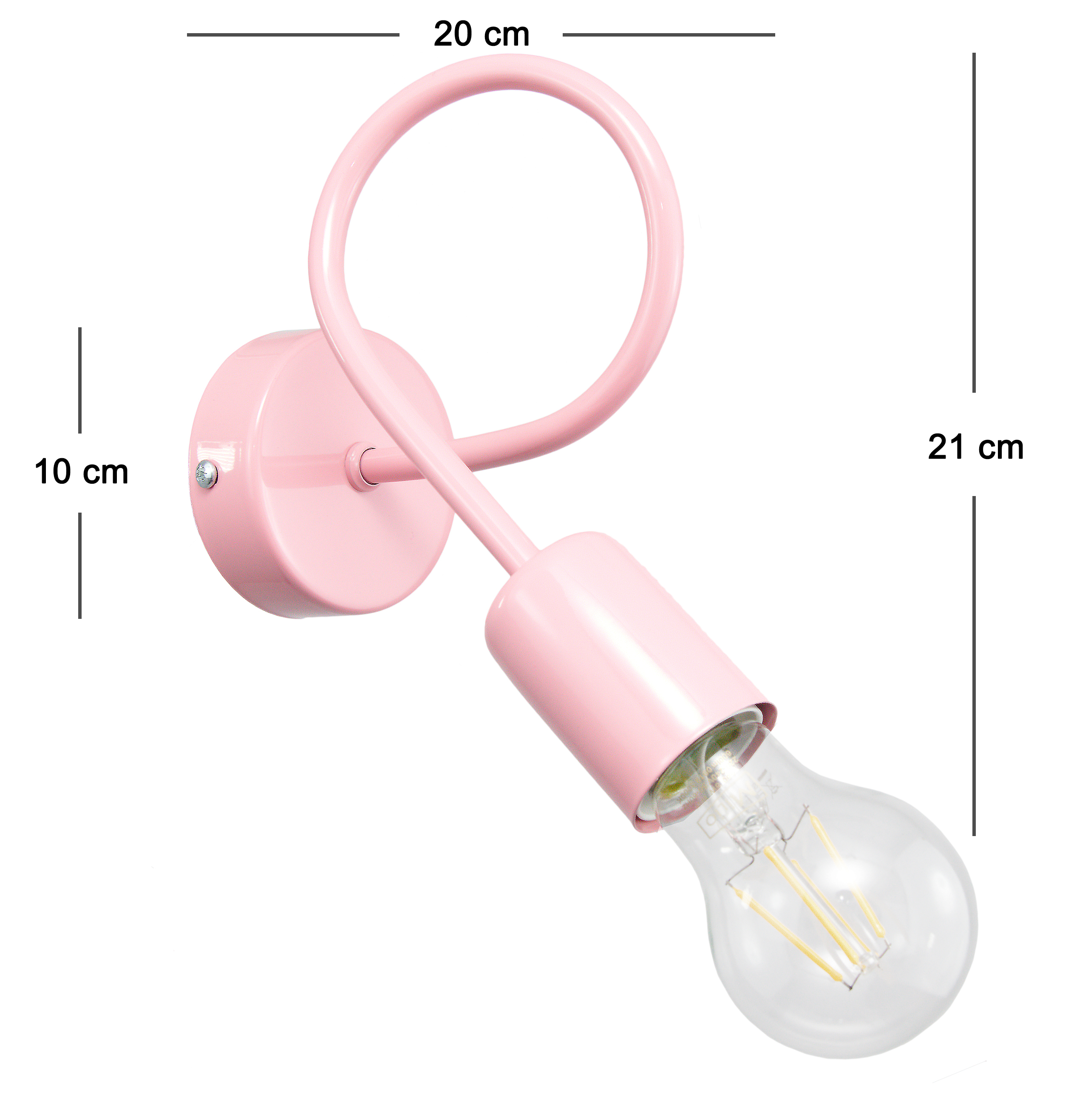 wymiary_Kinkiet loft róż wymiary_Kinkiet loft róż